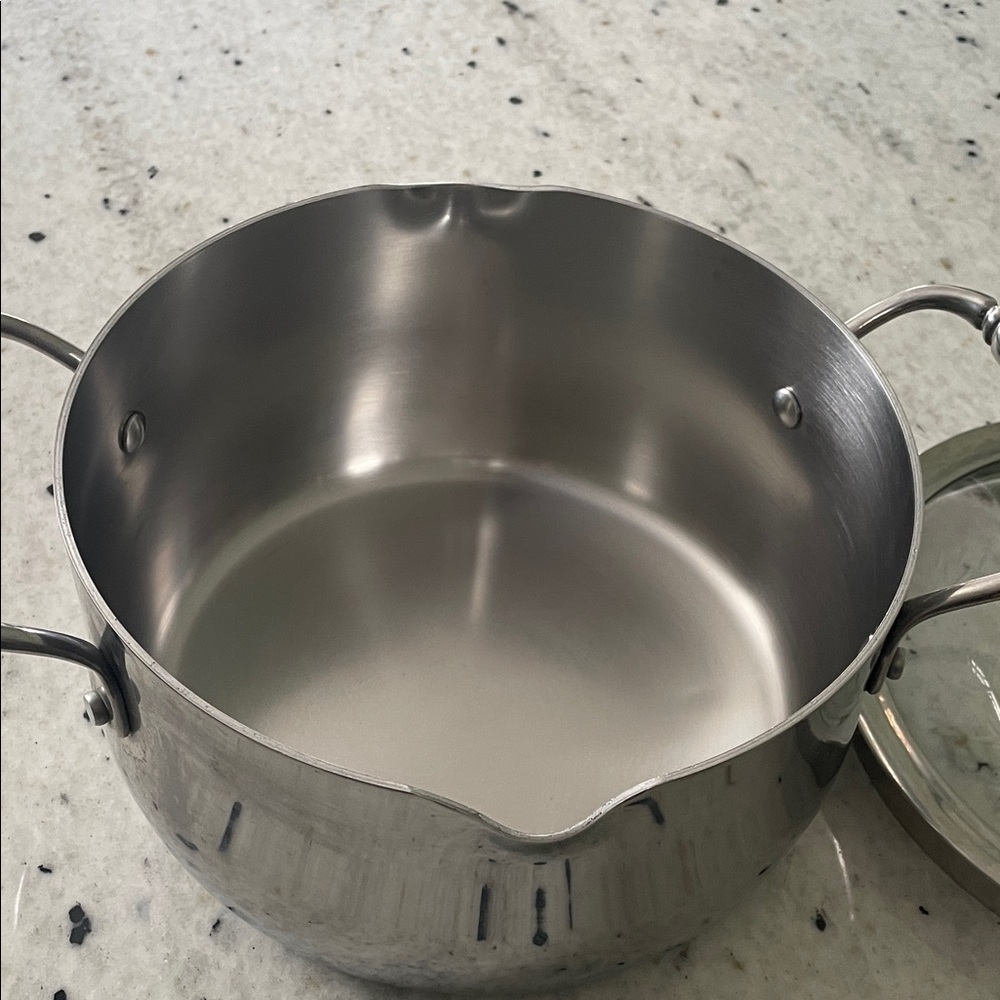 Princess house Stainless Steel Stock Pot with Lid
